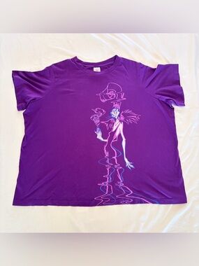 Disney Womans Yzma Emperor's New Groove Purple T-Shirt Size 1X